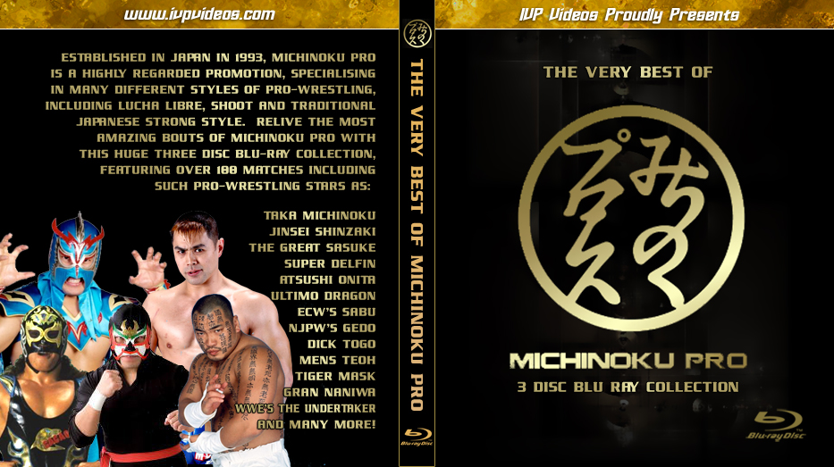 Best of Michinoku Pro (3 Discs Blu-Ray Set)